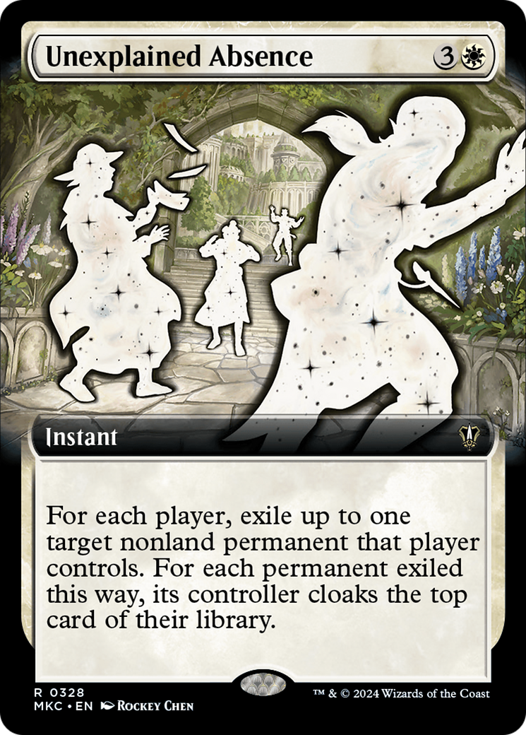 Unexplained Absence (Extended Art) [Murders at Karlov Manor Commander] | Gate City Games LLC