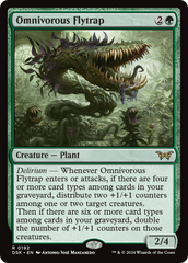 Omnivorous Flytrap [Duskmourn: House of Horror] | Gate City Games LLC