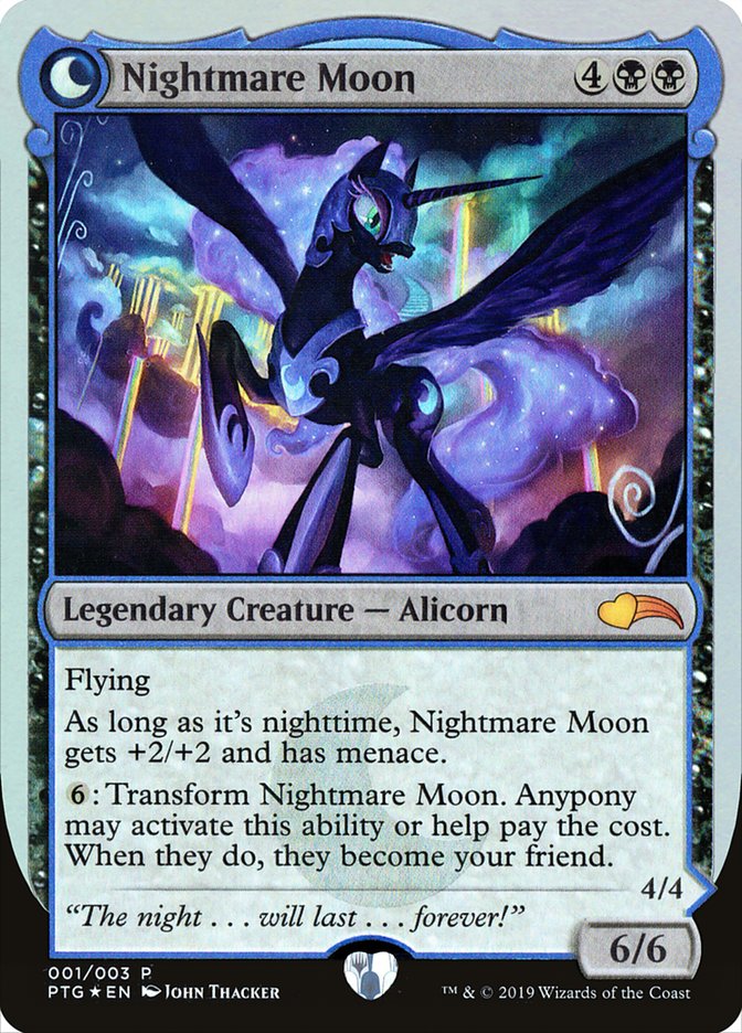 Nightmare Moon // Princess Luna [Ponies: The Galloping] | Gate City Games LLC