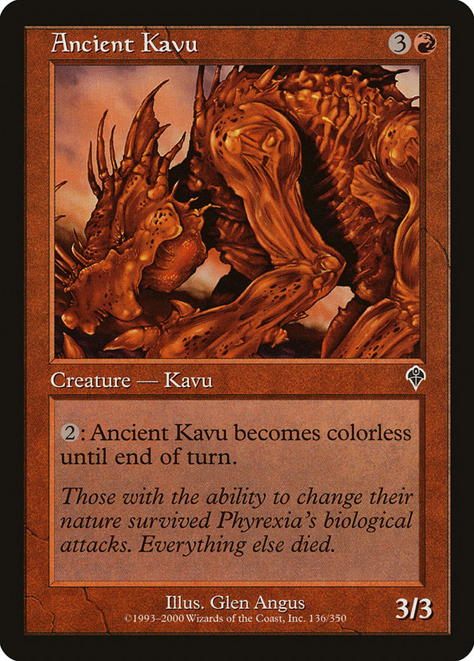 Ancient Kavu [Invasion] | Gate City Games LLC