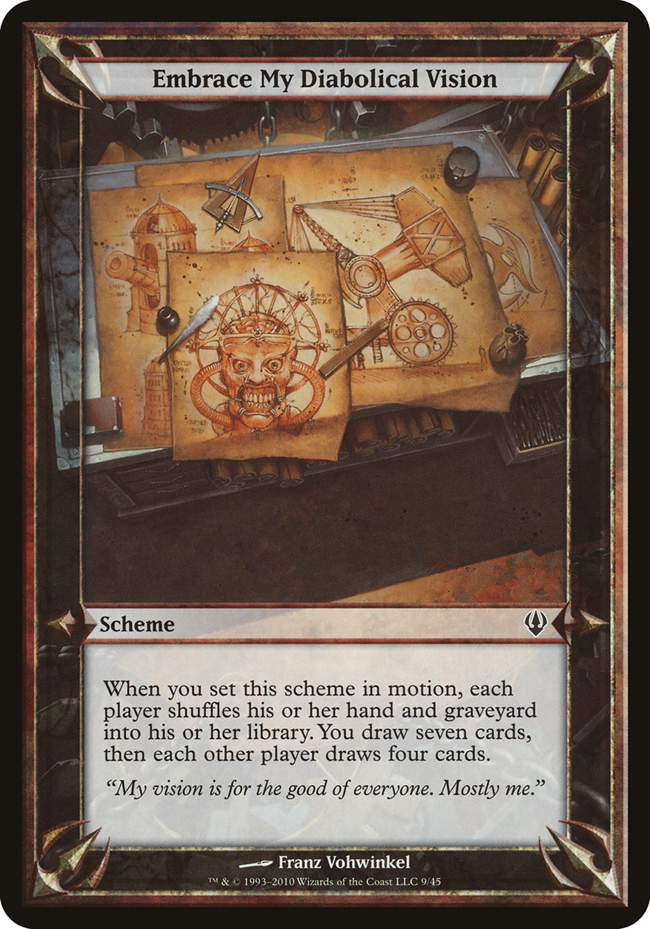 Embrace My Diabolical Vision (Schemes) [Archenemy Schemes] | Gate City Games LLC