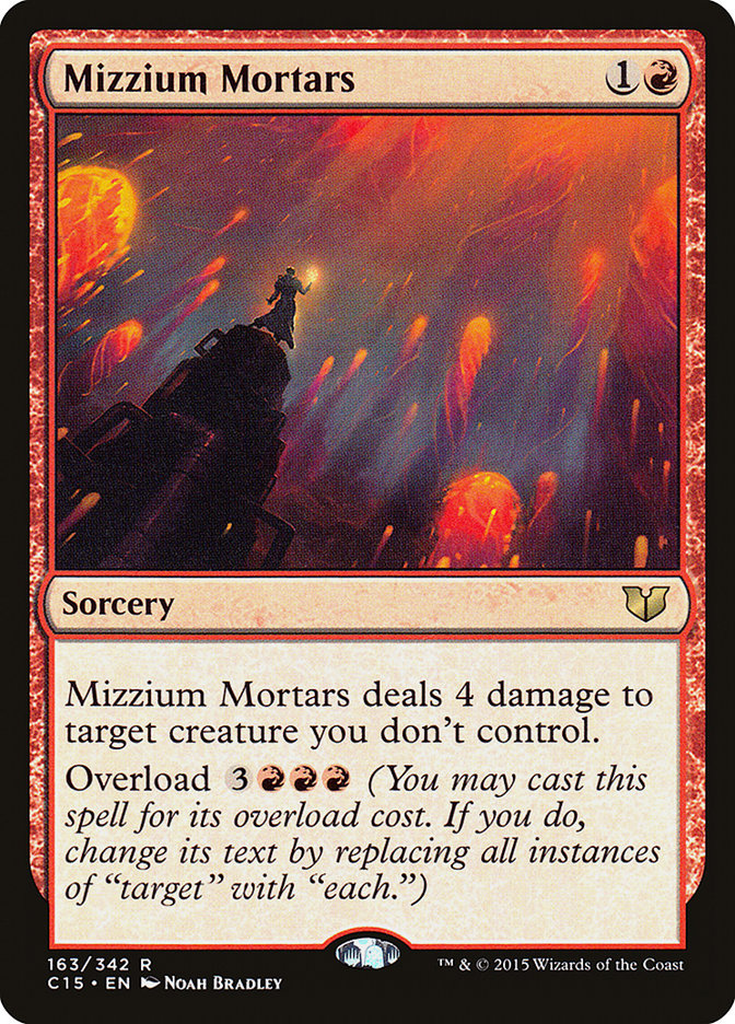 Mizzium Mortars [Commander 2015] | Gate City Games LLC