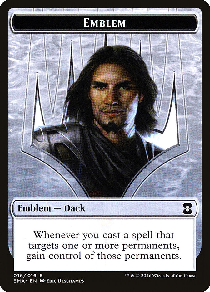 Dack Fayden Emblem [Eternal Masters Tokens] | Gate City Games LLC