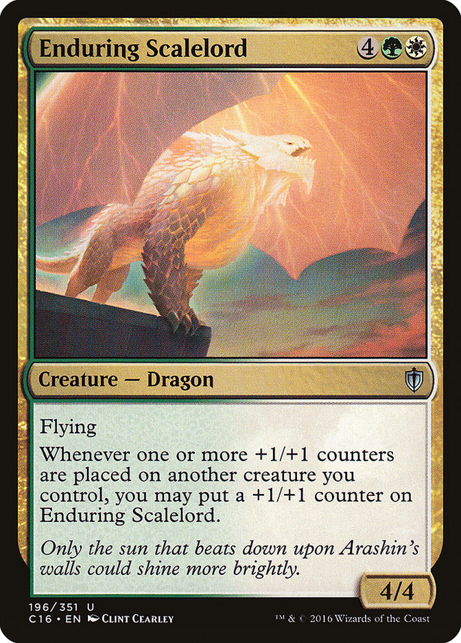 Enduring Scalelord [Commander 2016] | Gate City Games LLC