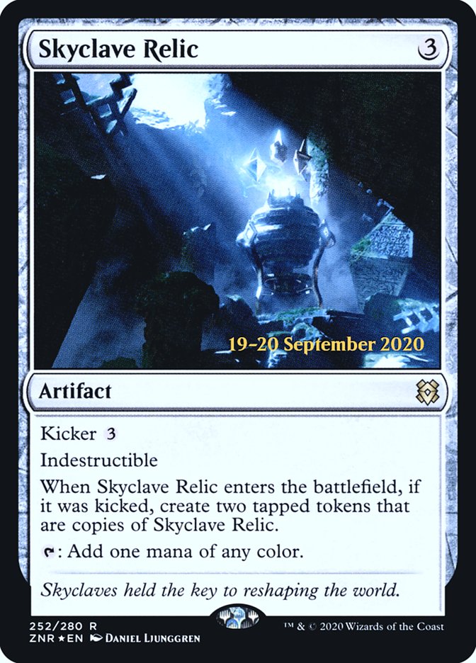 Skyclave Relic [Zendikar Rising Prerelease Promos] | Gate City Games LLC