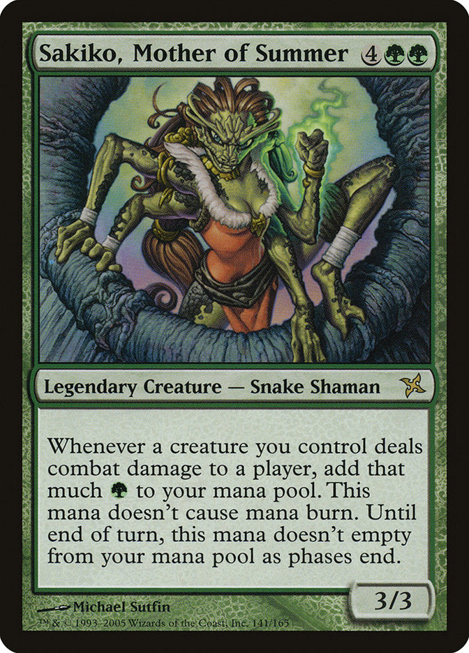 Sakiko, Mother of Summer [Betrayers of Kamigawa] | Gate City Games LLC