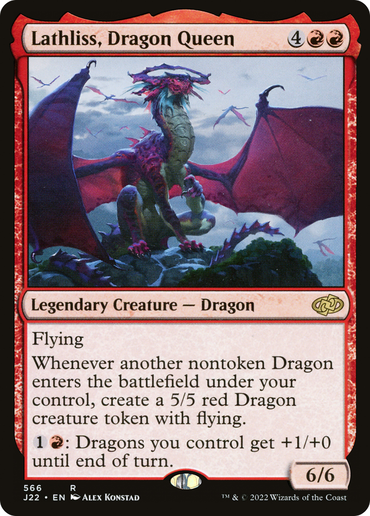 Lathliss, Dragon Queen [Jumpstart 2022] | Gate City Games LLC