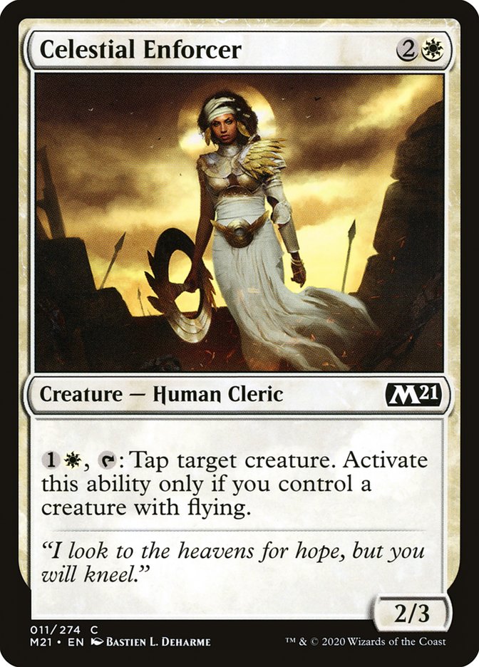 Celestial Enforcer [Core Set 2021] | Gate City Games LLC