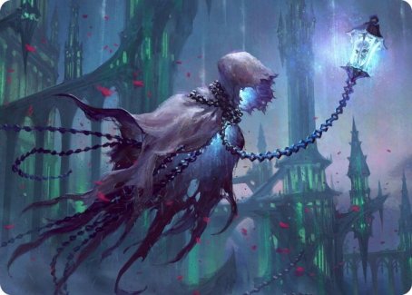 Wanderlight Spirit Art Card [Innistrad: Crimson Vow Art Series] | Gate City Games LLC