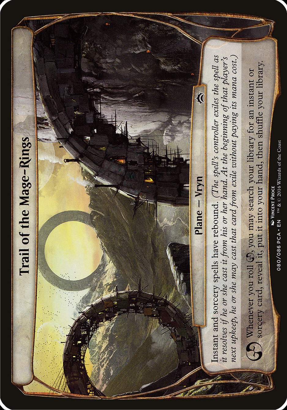 Trail of the Mage-Rings (Planes) [Planechase Anthology Planes] | Gate City Games LLC