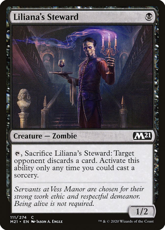 Liliana's Steward [Core Set 2021] | Gate City Games LLC