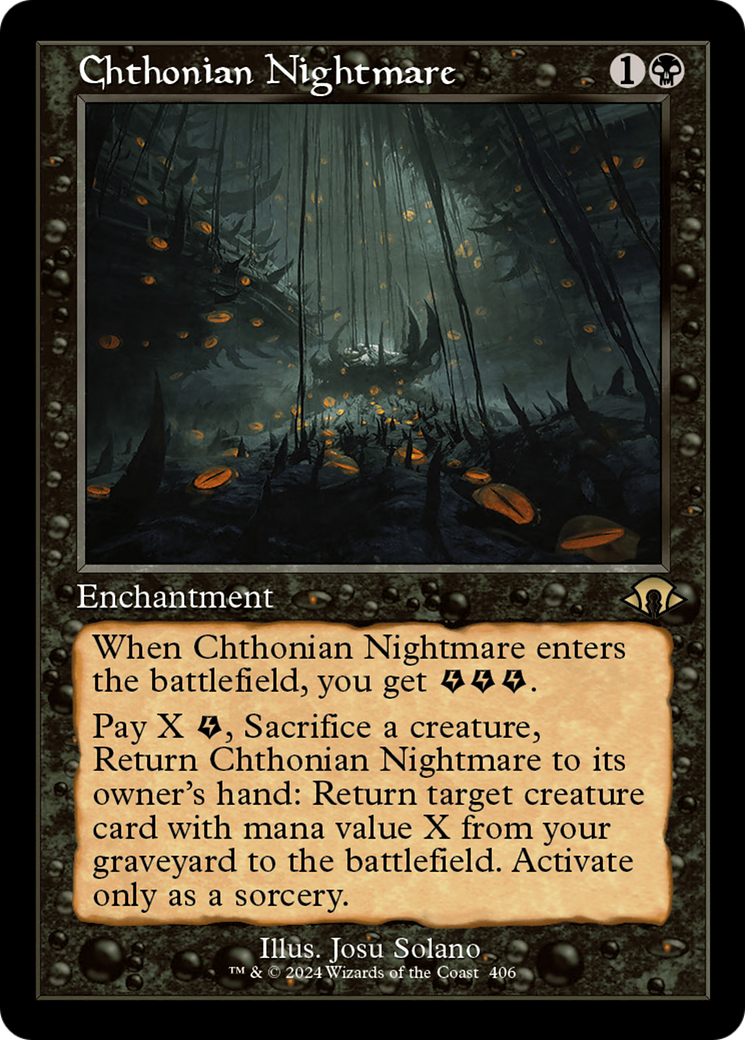 Chthonian Nightmare (Retro) [Modern Horizons 3] | Gate City Games LLC