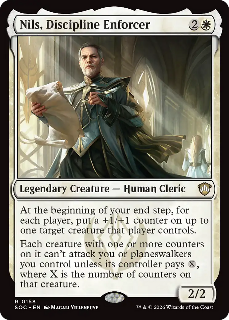Nils, Discipline Enforcer [Secrets of Strixhaven Commander] | Gate City Games LLC