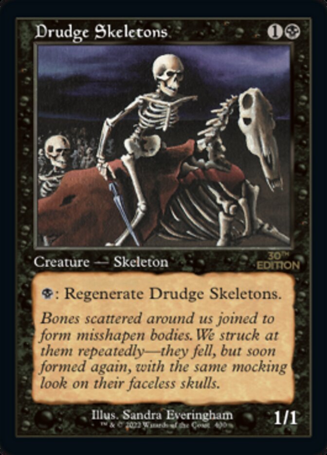 Drudge Skeletons (Retro) [30th Anniversary Edition] | Gate City Games LLC