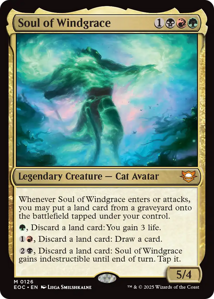 Soul of Windgrace [Edge of Eternities Commander] | Gate City Games LLC