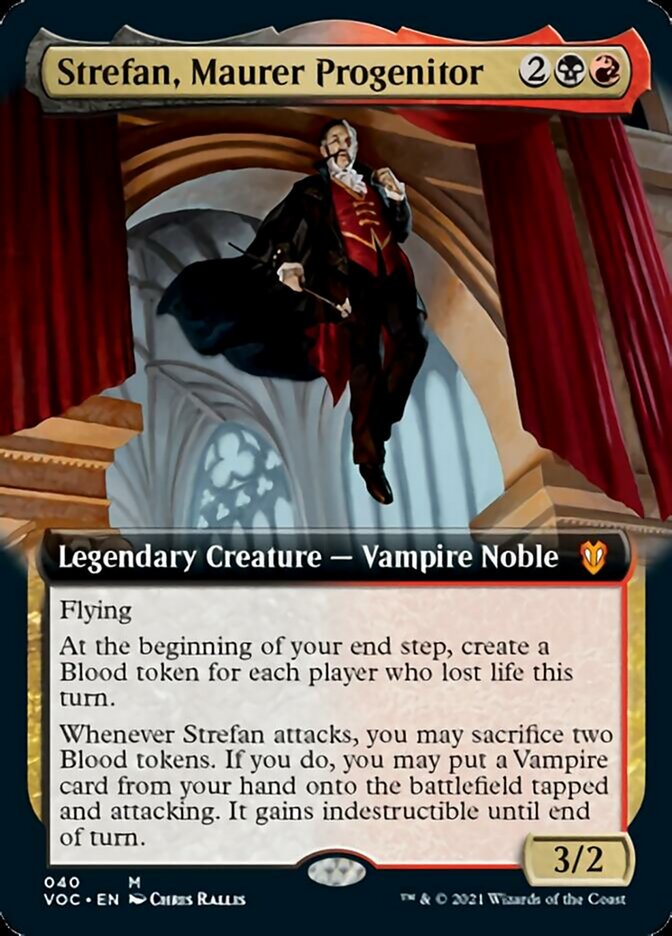 Strefan, Maurer Progenitor (Extended Art) [Innistrad: Crimson Vow Commander] | Gate City Games LLC