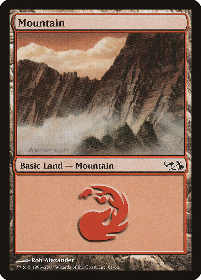 Mountain (61) [Duel Decks: Elves vs. Goblins] | Gate City Games LLC