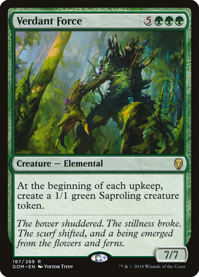 Verdant Force [Dominaria] | Gate City Games LLC