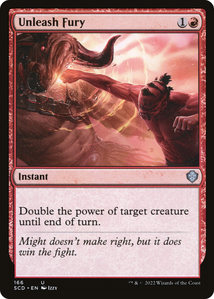 Unleash Fury [Starter Commander Decks] | Gate City Games LLC