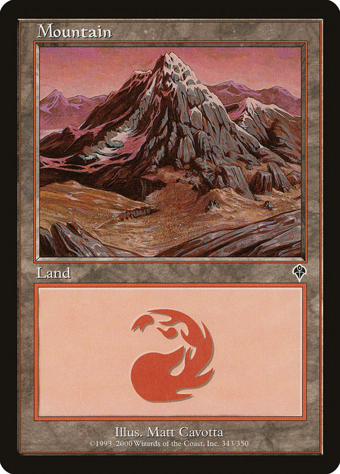 Mountain (343) [Invasion] | Gate City Games LLC