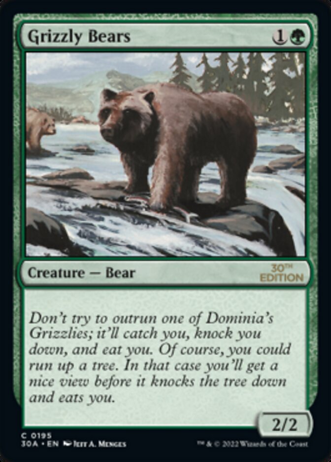 Grizzly Bears [30th Anniversary Edition] | Gate City Games LLC