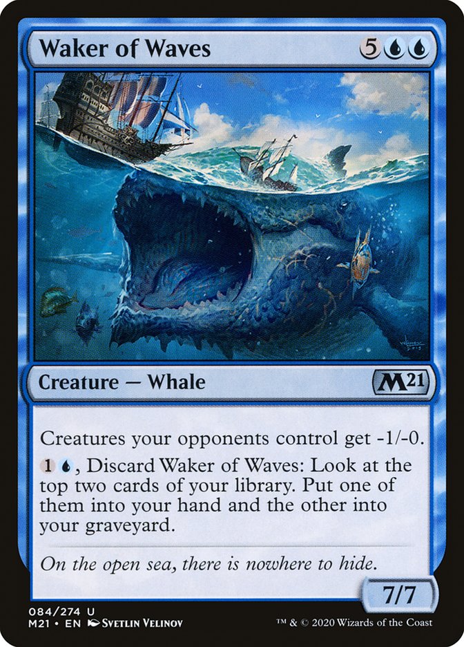 Waker of Waves [Core Set 2021] | Gate City Games LLC