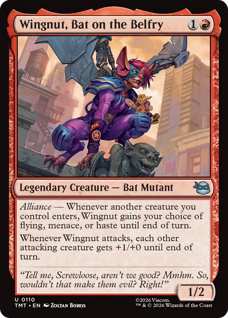 Wingnut, Bat on the Belfry [Teenage Mutant Ninja Turtles] | Gate City Games LLC