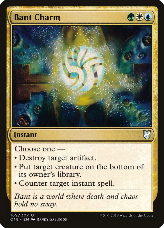 Bant Charm [Commander 2018] | Gate City Games LLC