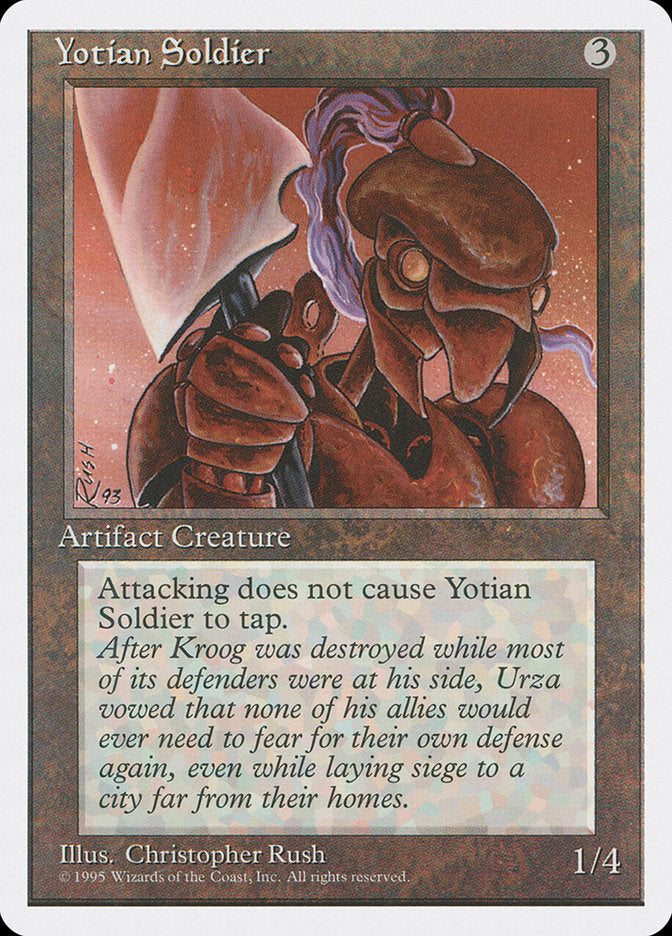 Yotian Soldier [Fourth Edition] | Gate City Games LLC