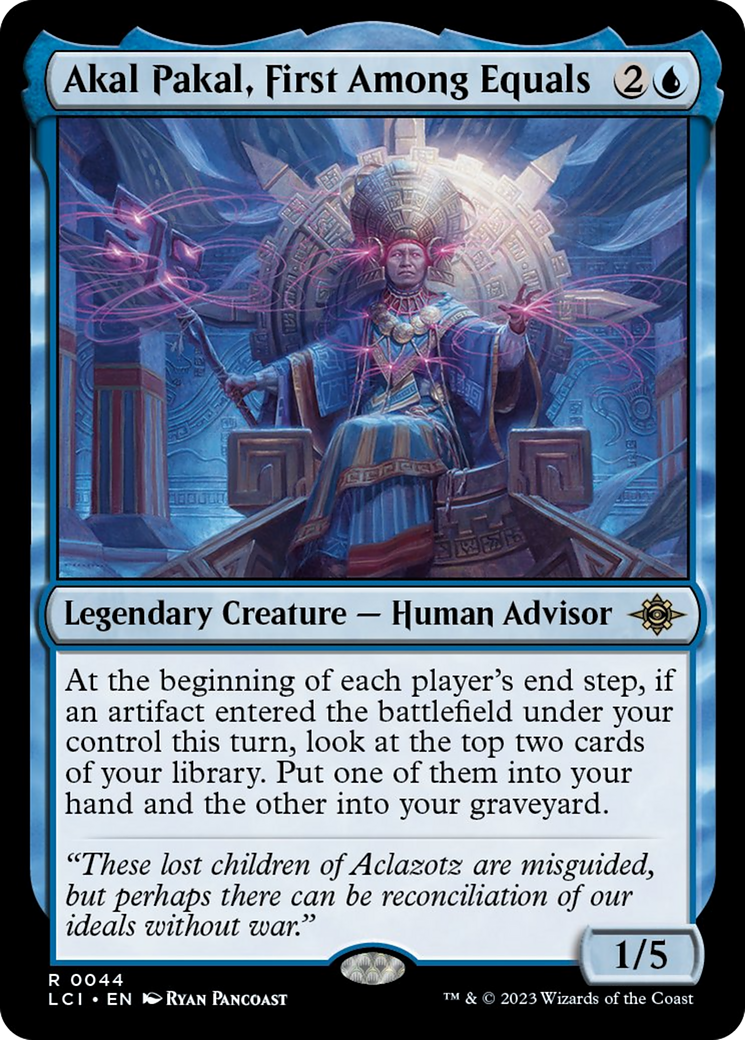 Akal Pakal, First Among Equals [The Lost Caverns of Ixalan] | Gate City Games LLC