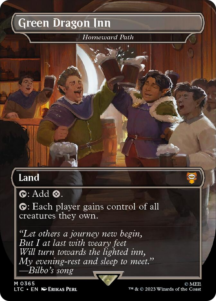 Green Dragon Inn - Homeward Path [The Lord of the Rings: Tales of Middle-Earth Commander] | Gate City Games LLC