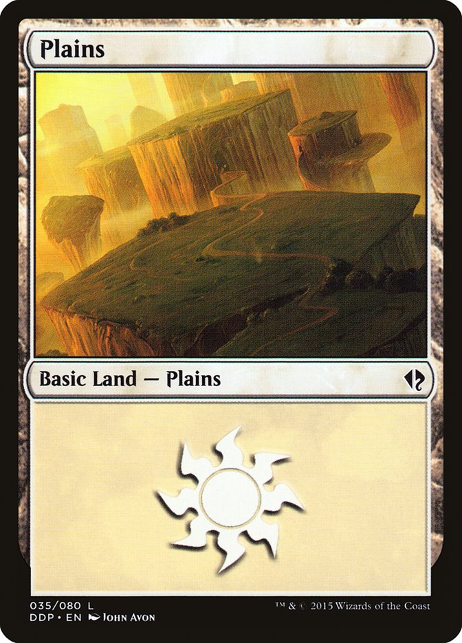 Plains (35) [Duel Decks: Zendikar vs. Eldrazi] | Gate City Games LLC