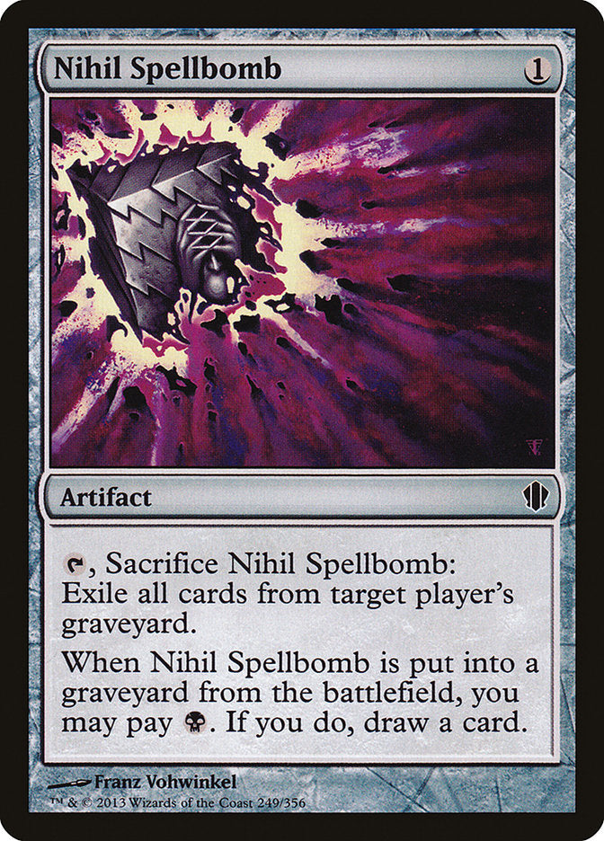 Nihil Spellbomb [Commander 2013] | Gate City Games LLC