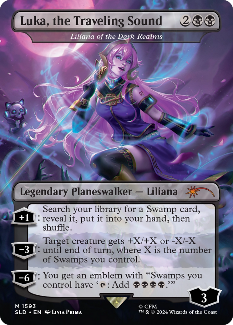 Luka, the Traveling Sound - Liliana of the Dark Realms [Secret Lair Drop Series] | Gate City Games LLC