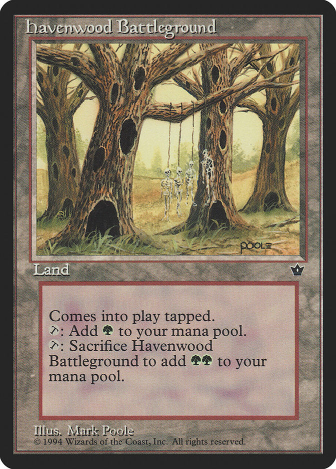 Havenwood Battleground [Fallen Empires] | Gate City Games LLC