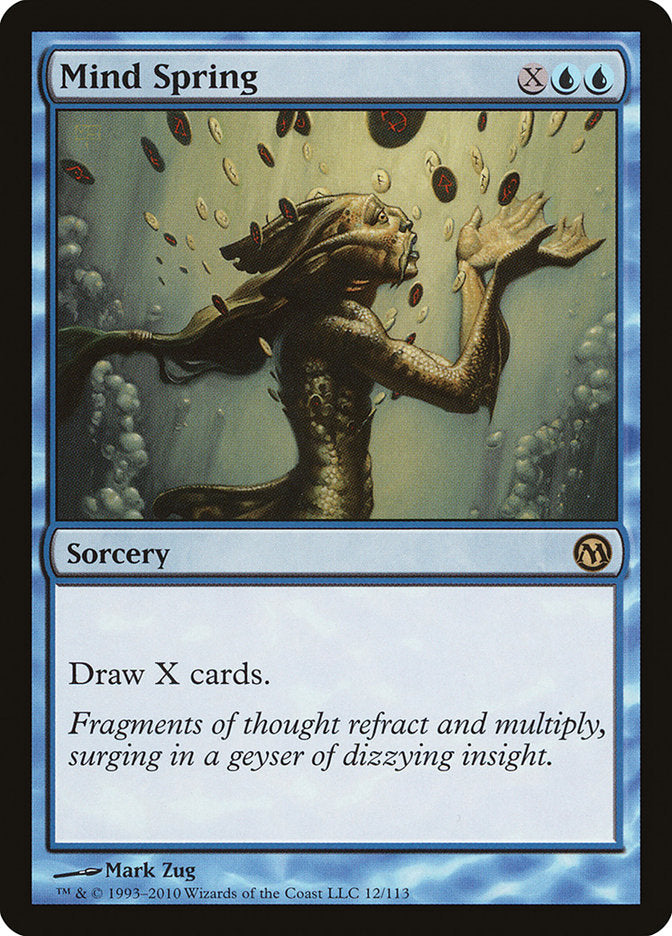 Mind Spring [Duels of the Planeswalkers] | Gate City Games LLC