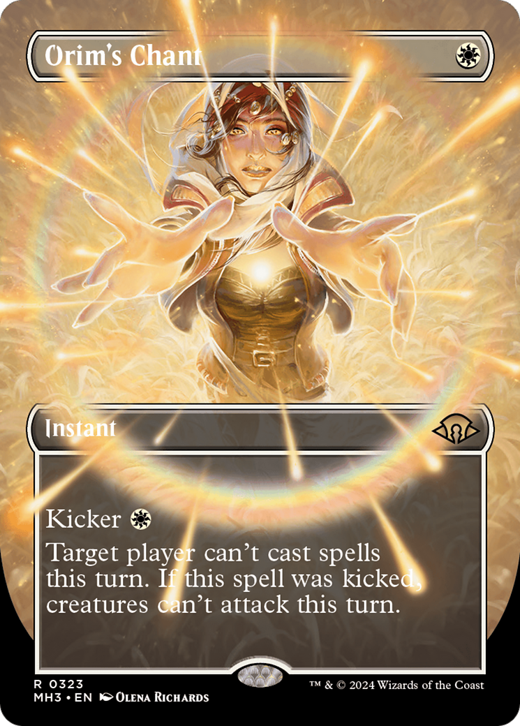 Orim's Chant (Borderless) [Modern Horizons 3] | Gate City Games LLC