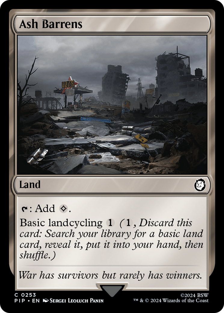 Ash Barrens [Fallout] | Gate City Games LLC