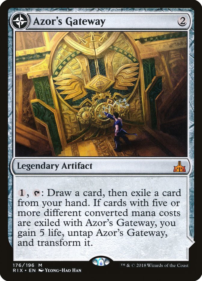 Azor's Gateway // Sanctum of the Sun [Rivals of Ixalan] | Gate City Games LLC