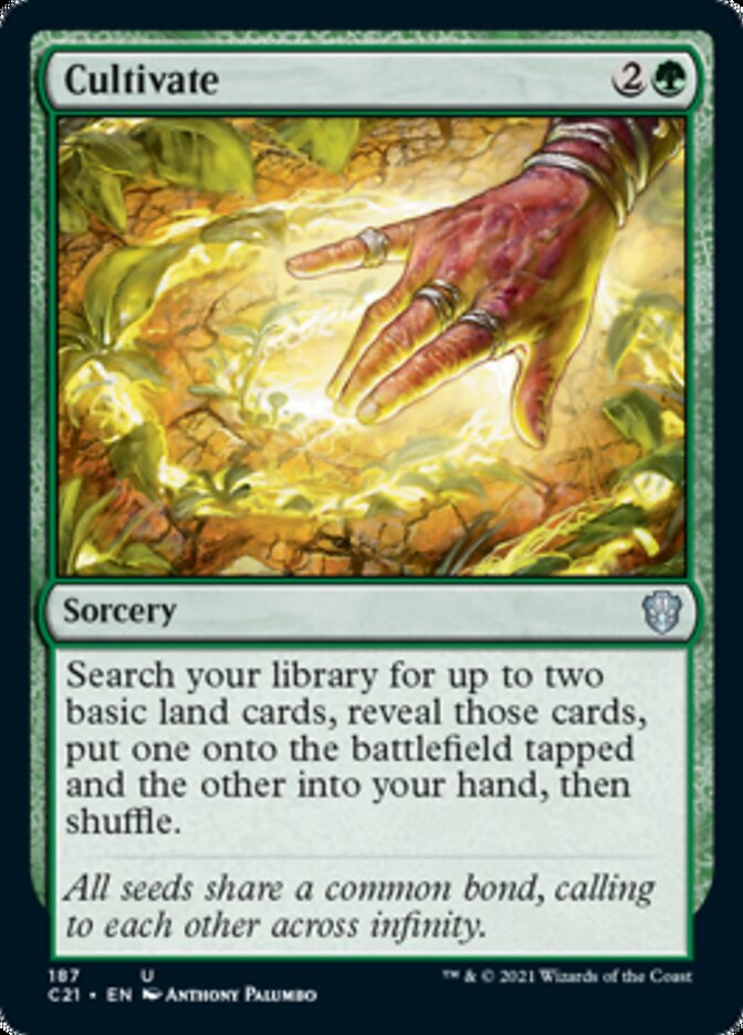 Cultivate [Commander 2021] | Gate City Games LLC