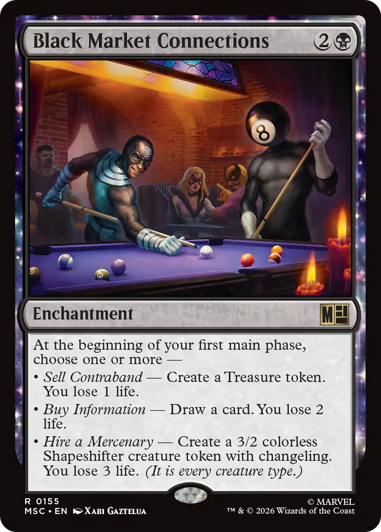 Black Market Connections [Marvel Super Heroes Commander] | Gate City Games LLC