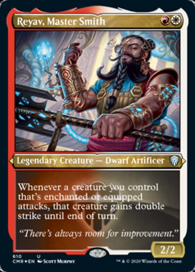 Reyav, Master Smith (Etched) [Commander Legends] | Gate City Games LLC