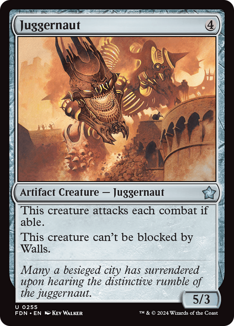 Juggernaut [Foundations] | Gate City Games LLC