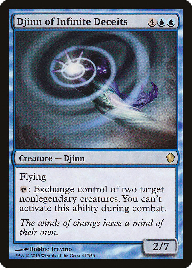 Djinn of Infinite Deceits [Commander 2013] | Gate City Games LLC