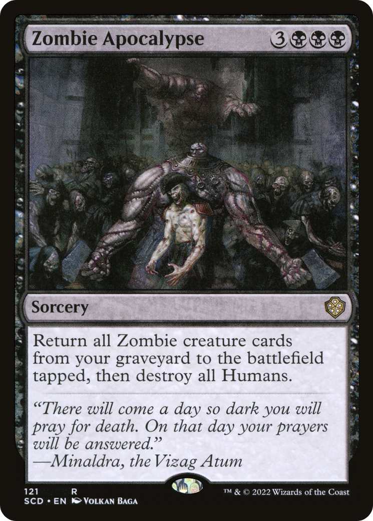Zombie Apocalypse [Starter Commander Decks] | Gate City Games LLC