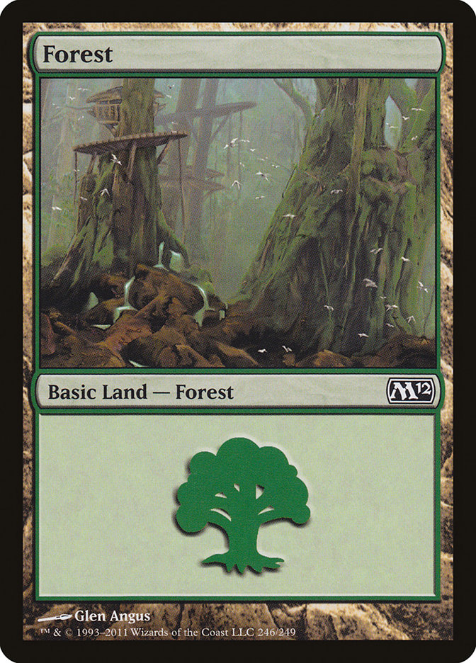 Forest (246) [Magic 2012] | Gate City Games LLC