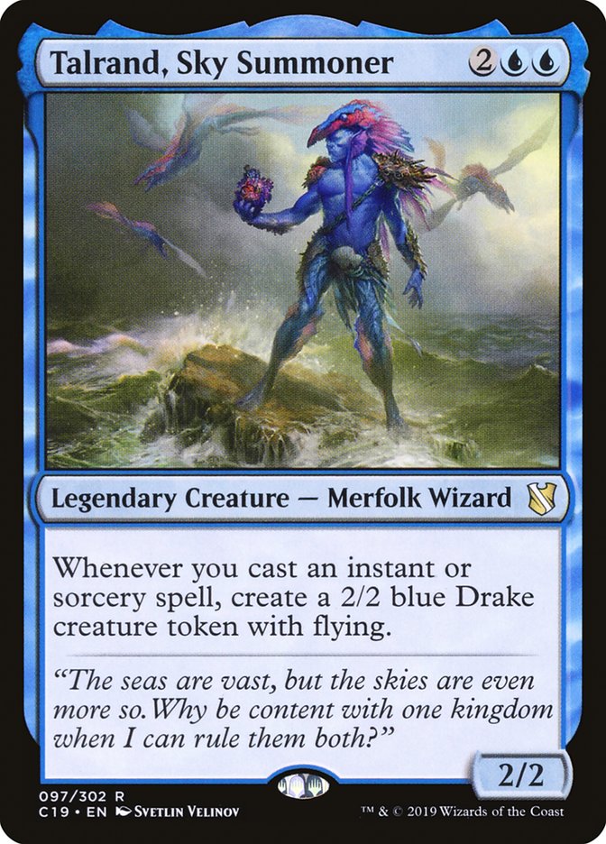 Talrand, Sky Summoner [Commander 2019] | Gate City Games LLC