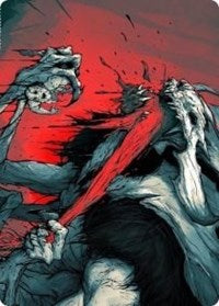 Vorinclex, Monstrous Raider 2 Art Card [Kaldheim Art Series] | Gate City Games LLC