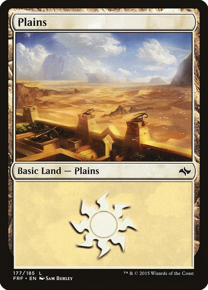 Plains (177) [Fate Reforged] | Gate City Games LLC