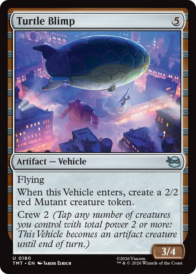Turtle Blimp [Teenage Mutant Ninja Turtles] | Gate City Games LLC